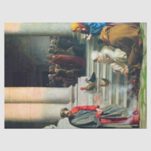 The Denial of Peter by Carl Bloch Tissue Paper