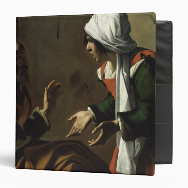 The Denial of St. Peter Binder (Front/Inside)