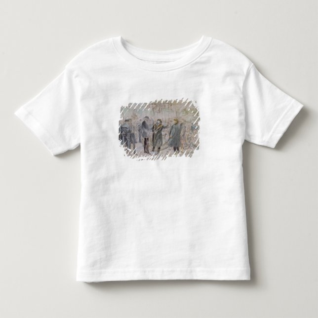 The Departure of Leon Michel Gambetta Toddler T-shirt (Front)