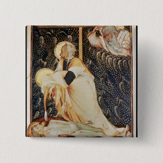 The Deposition of Christ Pinback Button (Front)