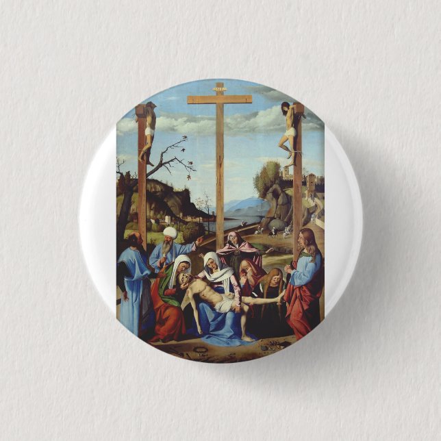 The Deposition of Jesus Christ Button (Front)