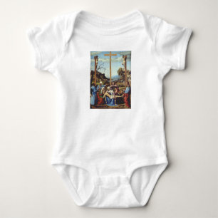 The Deposition of Jesus Christ Sacred Icon Art Baby Bodysuit