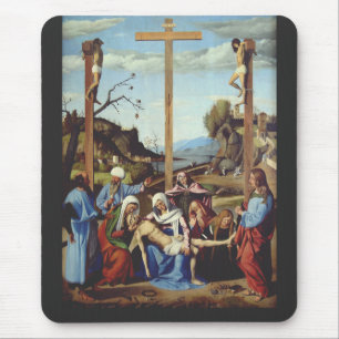 The Deposition of Jesus Christ Sacred Icon Art Mouse Pad