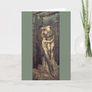 "The Depths of the Sea", by Edward Burne-Jones Card