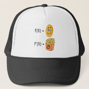 The derivative of a potato trucker hat