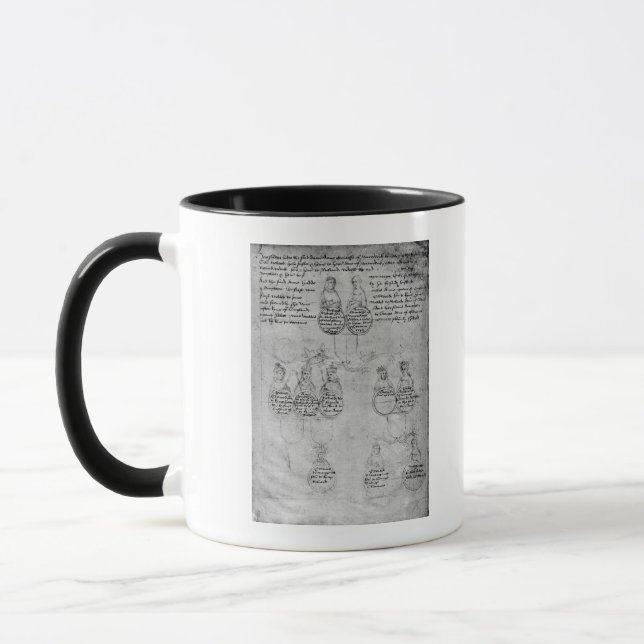 The Descendants of Countess Anne, c.1483 Mug (Left)