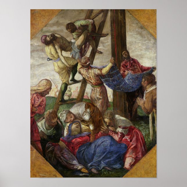 The Descent from the Cross, c.1560-65 Poster (Front)