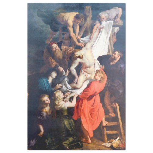 The Descent from the Cross Rubens Tissue Paper