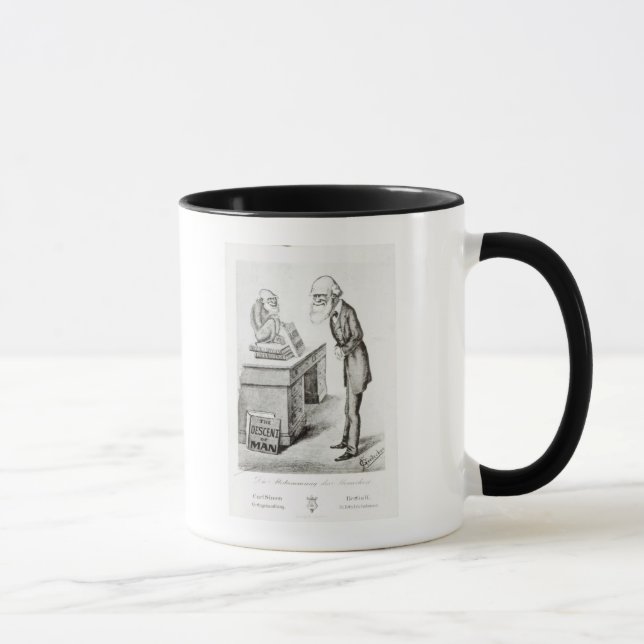 The Descent of Man Mug (Right)