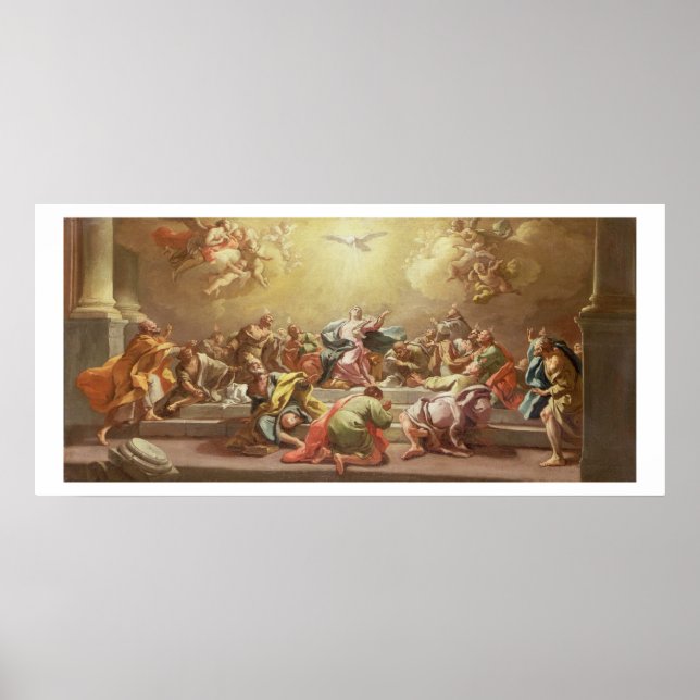 The Descent of the Holy Spirit Poster (Front)