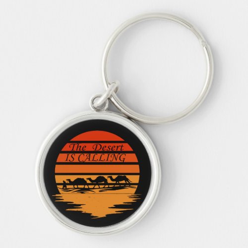 The desert is calling  keychain