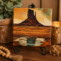 The Desert Monument Landscape