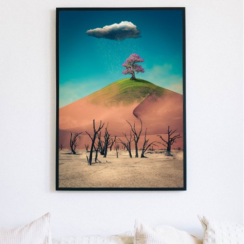 The Deserts Blossom Poster