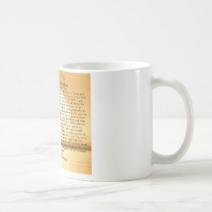 The Desiderata Poem Coffee Mug=Daily Inspiration Coffee Mug