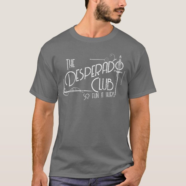 The Desperado Club Sign SciFi Book T-Shirt (Front)