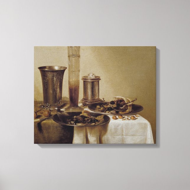 The Dessert, 1637 Canvas Print (Front)