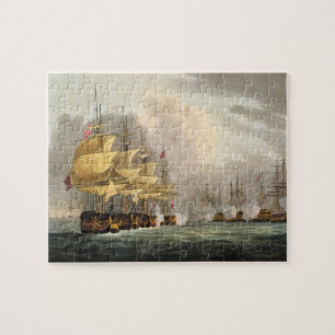 The Destruction of the Danish Fleet before Copenha Jigsaw Puzzle