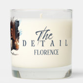 THE DETAIL: FLORENCE Scented Jar Candle (Back)