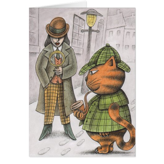 'The Detectives' Cards (Front)