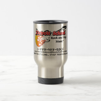 The Detroit School of Rock and Pop Travel Mug