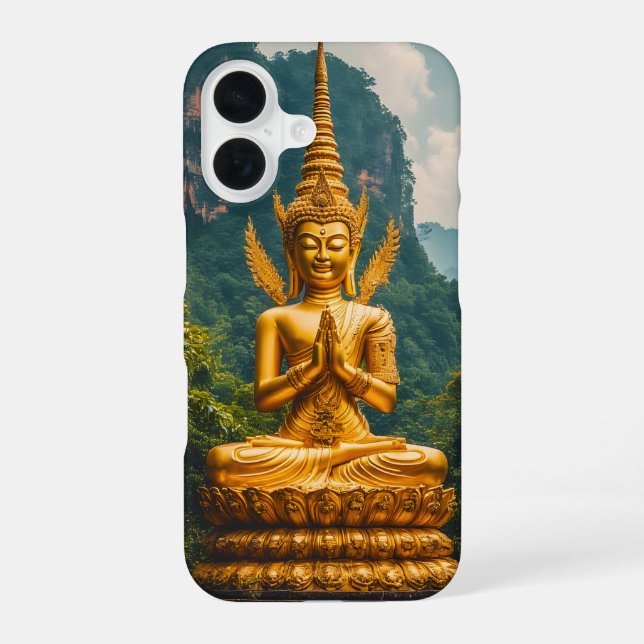 The Devata in Golden Light Iphone Case (Back)