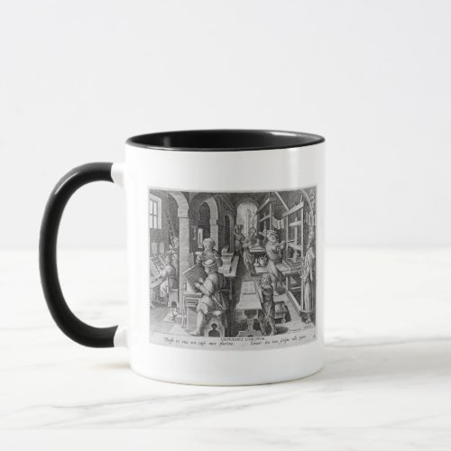 The Development of Printing plate 5 from Nova Re Mug