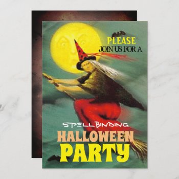 The Devil Haunted House Halloween Invitation by visionsoflife at Zazzle