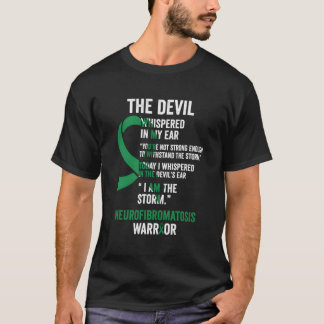 The Devil- Neurofibromatosis Awareness Support Rib T-Shirt