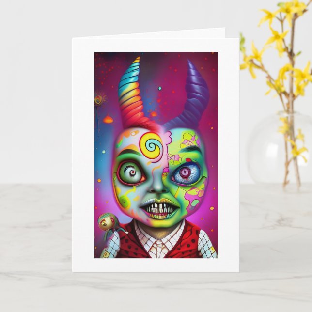 The Devil Ricaso Nightmare Series Card (Yellow Flower)