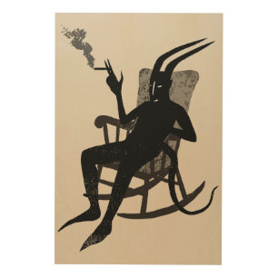 The Devil’s Break – Dark Humor Wall Art