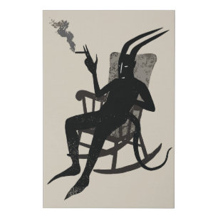 The Devil’s Break – Dark Humor Wall Art