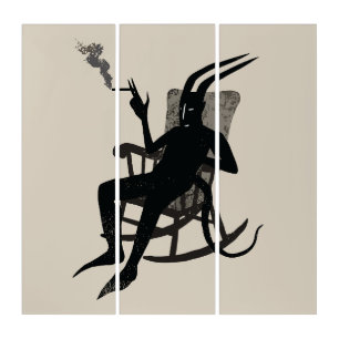 The Devil’s Break – Dark Humor Wall Art