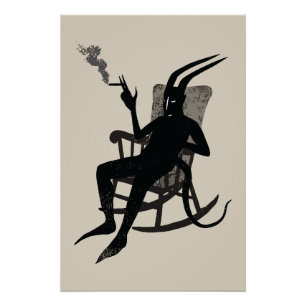 The Devil’s Break – Dark Humor Wall Art