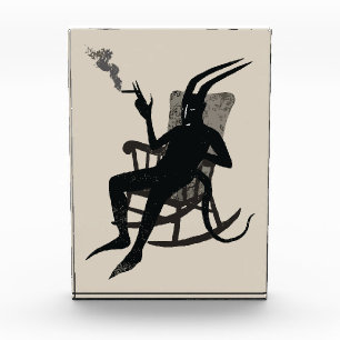The Devil’s Break – Dark Humor Wall Art Photo Block