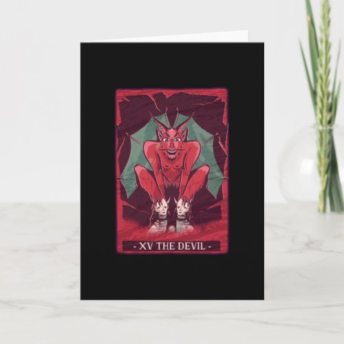 The Devil _ Tarot Card Gift