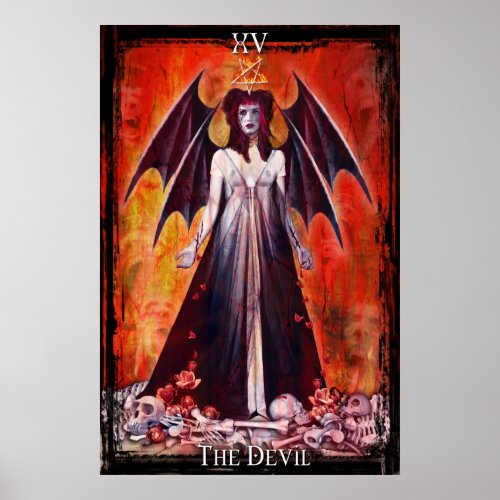 The Devil Tarot Card Print