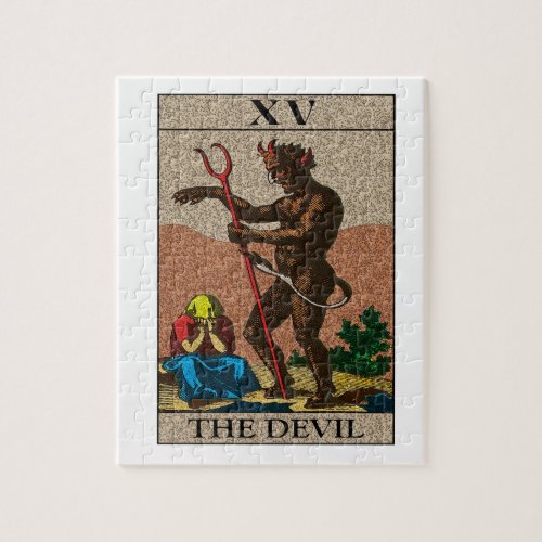 The Devil _ Tarot Jigsaw Puzzle