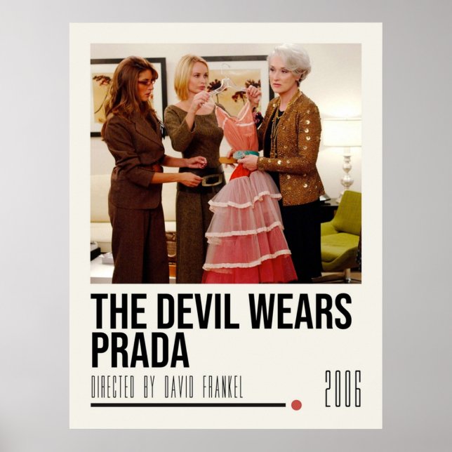 The Devil Wears Prada Movie Poster (Front)