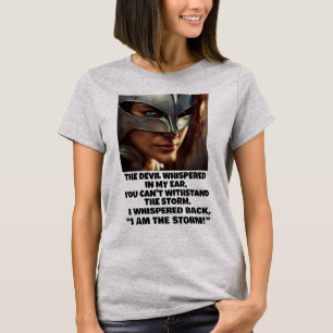 THE DEVIL WHISPERED IN MY EAR - T-SHIRTS
