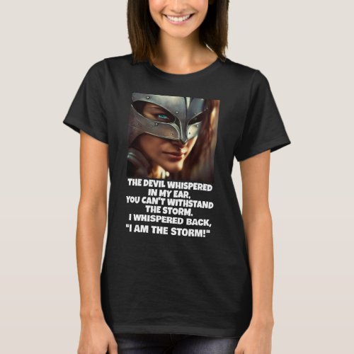 THE DEVIL WHISPERED IN MY EAR _ T_SHIRTS