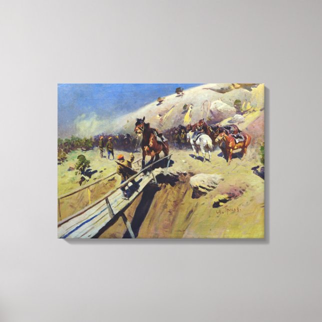 The Devil's Bridge, 1931 Canvas Print (Front)