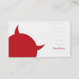The Devil's Business Card