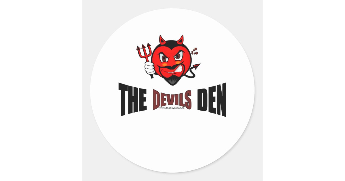 Red Devil's Eye Stickers