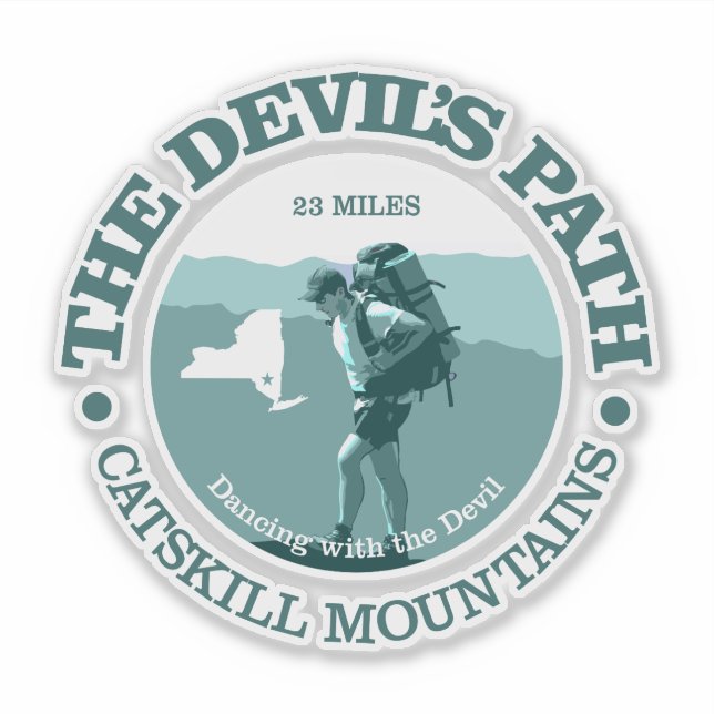 The Devil's Path (T) Sticker (Front)