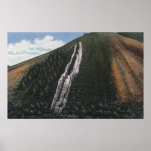 The Devil's Slide near Utah-Wyoming Border Poster