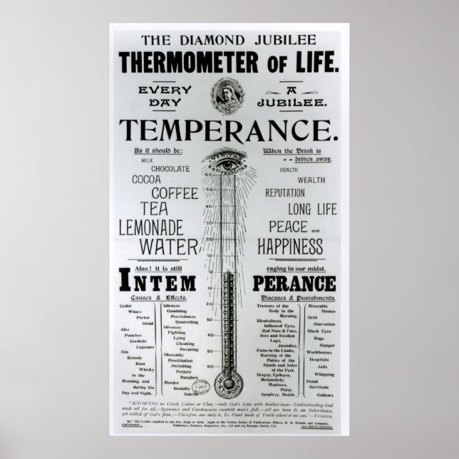 The Diamond Jubilee Thermometer of Life Poster (Front)
