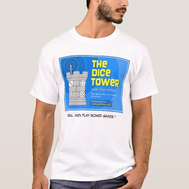 The Dice Tower T-Shirt (Front)