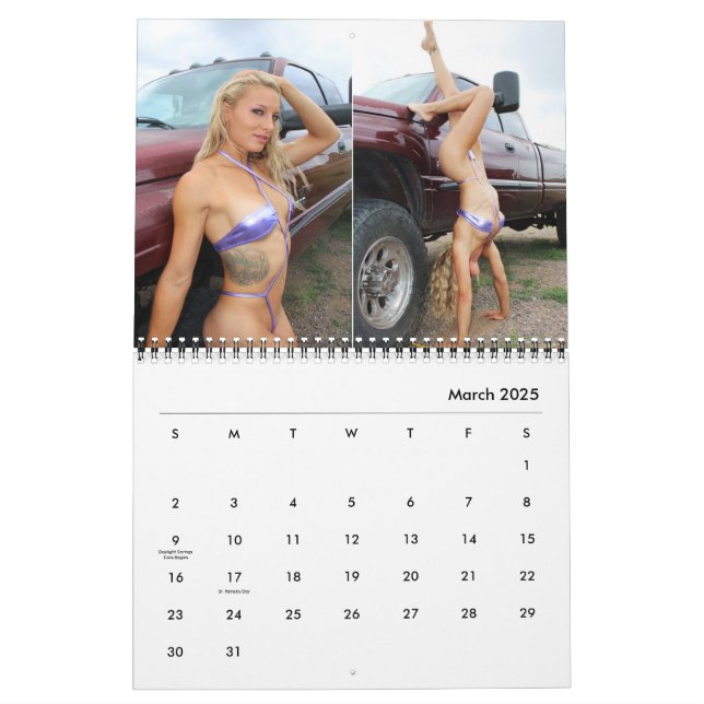 The Diesel Queen Modeling Calendar 2022 Zazzle