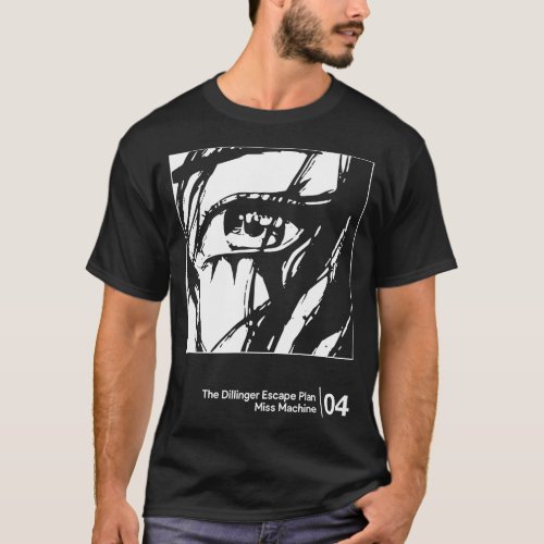 The Dillinger Escape Plan Minimalist Graphic Desig T_Shirt