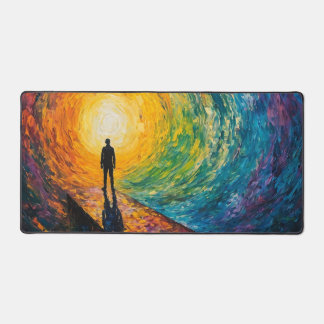 The Dimension's Edge Desk Mat